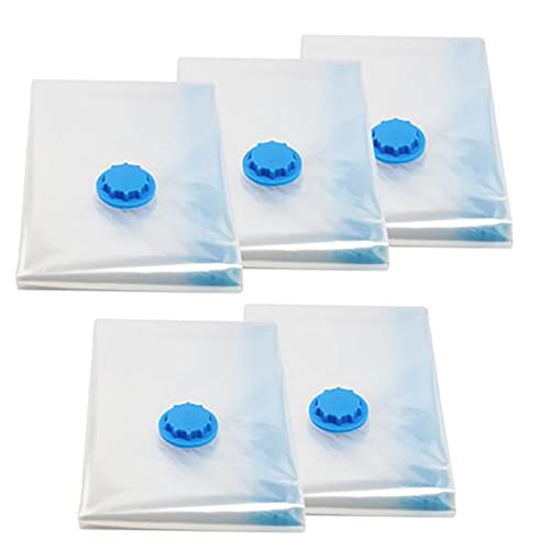 SGKJ Space Saver Bags Reusable Vacuum Storage Sealer Bags Durable Clothing Storage Bags,4060CM, one size