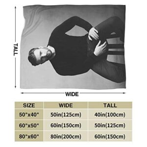 Chris Evans Soft and Comfortable Warm Fleece Blanket for Sofa, Bed, Office Knee pad,Bed car Camp Beach Blanket Throw Blankets (50"x40") … (60"x50")