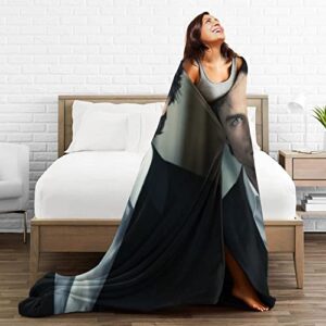 Ian Somerhalder Blanket Super Soft Lightweight Fleece Thermal Blanket All Season for Bed Couch Living Room Air Conditioning Blanket