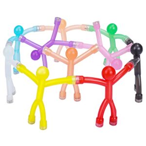 10pcs fridge magnets men, cute and colorful refrigerator magnet man,translucent magnetic people magnets for adults lockers,fridge, office,whiteboard decoration
