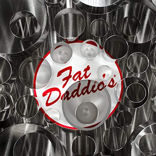 Fat Daddio's Stainless Steel Round Cake & Pastry Ring, 6 x 3 Inch