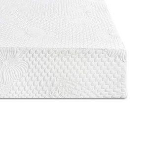 PrimaSleep 9 Inch Multi Layer Gel-Infused Memory Foam Mattress, Full, White