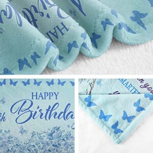 Kesidilo 21st Birthday Gifts for Her, Gifts for 21 Year Old Female, 21 Year Old Birthday Gifts Ideas, Happy 21st Birthday Gift for Women Daughter Sister, 21st Birthday Decorations Blanket 50"X60"