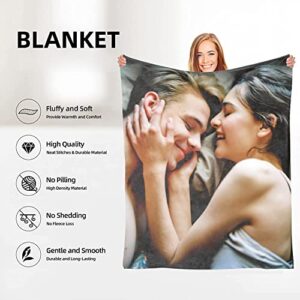 Custom Blankets with Photos Personalized Collage Blanket Soft Using My Own Photos I Love You Gifts Birthday Gift for Wife Husband Girlfriend Boyfriend