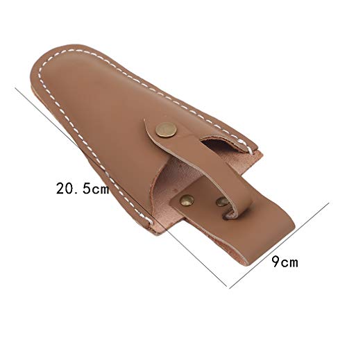 Mvude Leather Scissors Sheath Garden Pruning Shears Pliers Scissors Storage Bag