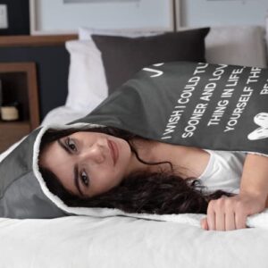 OC9 Gifts Wife Birthday Gift Ideas, To My Wife Blanket Hoodie, Best Wedding Year Gift For Her, Romantic Birthday Presents For The Wife From Husband