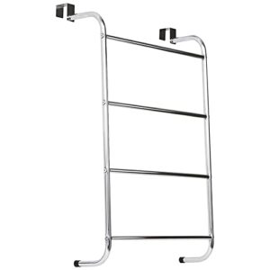 over the door towel organizer 4 bars metal/chrome