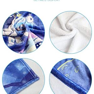 Mxdfafa Spice and Wolf Anime Super Soft Throw Blankets Coral Flannel Blanket for Bed Plane Travel