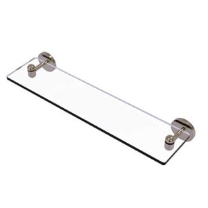 allied brass ta-1/22 tango collection 22 inch vanity beveled edges glass shelf, antique pewter