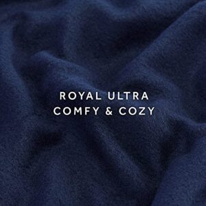 Sunbeam Royal Ultra Admiral Blue Heated Blanket - Twin