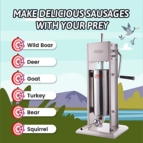 Hakka 7Lb/3L Sausage Stuffers and Vertical Sausage Makers