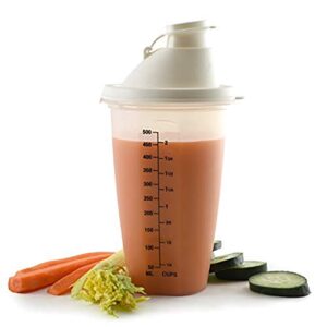 norpro measuring shaker, 2-cup, 8 inch, plastic