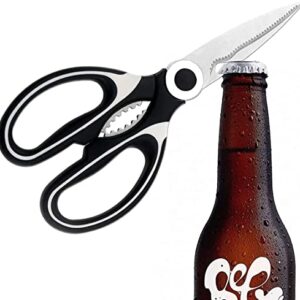 Kitchen Shears, Sharp Stainless Steel Kitchen Scissors, All-purpose Heavy Duty Scissors Essential in Kitchen Gadgets, Dishwasher Safe