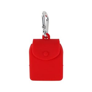 tinysiry mini pouch keep tidy hangable outdoor traveling backpack hanging storage bag home accessories red