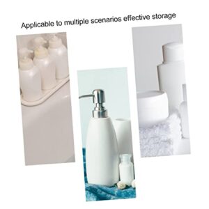 Cabilock Shower Gel Holder Body Wash Container Hanging Storage Shelves 6 Pcs Hanging Storage Racks Trace-free Storage Holders Storage Brackets Novel Shampoo Bottle Hangers Detergent Racks