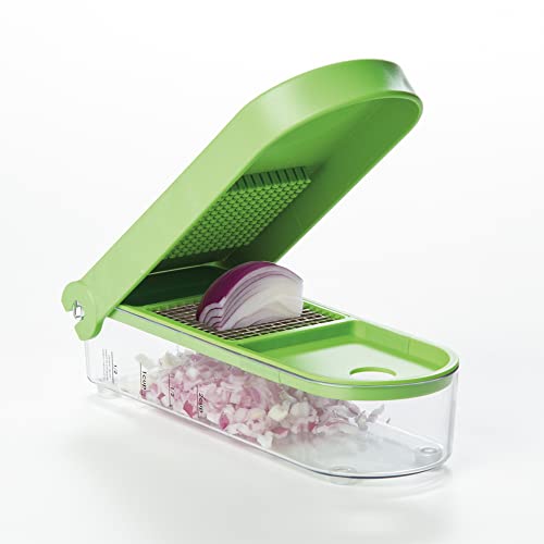 Progressive International GOC-310 Onion Chopper Green/White, Standard