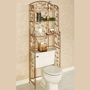 touch of class eden bathroom space saver champagne bronze