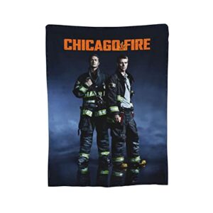 Comfortable Ultra-Soft Micro Fleece Blanket,Kelly Severide Fleece Blankets for Sofa Bed Travel 50"X40"