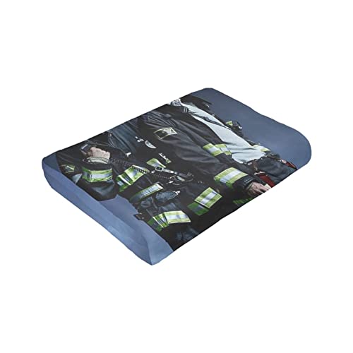 Comfortable Ultra-Soft Micro Fleece Blanket,Kelly Severide Fleece Blankets for Sofa Bed Travel 50"X40"