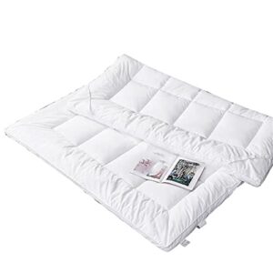 ylyajy hotel down velvet mattresses thicken keep warm tatami foldable mattress help sleep king queen size (color : onecolor, size : 120x200cm(47x79in))