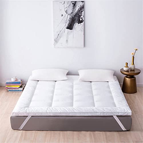 YLYAJY Hotel Down Velvet Mattresses Thicken Keep Warm Tatami Foldable Mattress Help Sleep King Queen Size (Color : OneColor, Size : 120x200cm(47x79in))