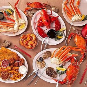 9Pcs Seafood Tools Set Crab Lobster Crackers Stainless Steel Forks Opener Shellfish Lobster Crab Leg Sheller Nut Crackers