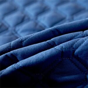 Padded Quilted Mattress Cover with Zip Mattress Cover Soft King Quilted Bed Quilted Sheet ( Color : D , Size : 160x200x15cm )