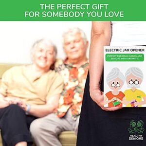 Healthy Seniors Electric Jar Opener for Seniors With Arthritis, Weak Or Rheumatoid Hands