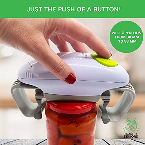 Healthy Seniors Electric Jar Opener for Seniors With Arthritis, Weak Or Rheumatoid Hands