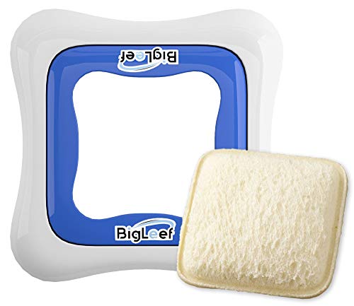 Sandwich Cutter, Sealer and Decruster for Kids - Remove Bread Crust, Make DIY Pocket Sandwiches - Non Toxic, BPA Free, Food Grade Mold - Durable, Portable, Easy to Use (Square)