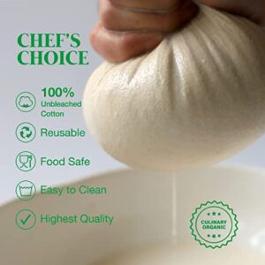 YJL Cheesecloth for Straining, 54 Sq Feet, 100% Cotton Grade 90 Unbleached Cheesecloth, Fine Cheesecloth | 6 Yards Cheese cloths for Cooking | Straining | Canning | Steaming and Reusable Cheesecloth