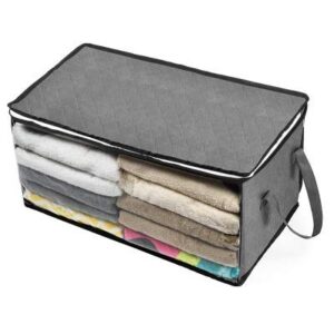 mxiaoxia quilt storage bags,non-woven clothes storage boxes with lids, closet storage bags,-proof and dust-proof storage bags (color : e)