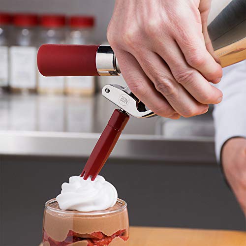 Chef-Master Whipped Cream Chargers, Nitrous Oxide Whipped Cream Cartridge PACK OF 24, Whip Cream Dispensers Chargers, Made in Europe