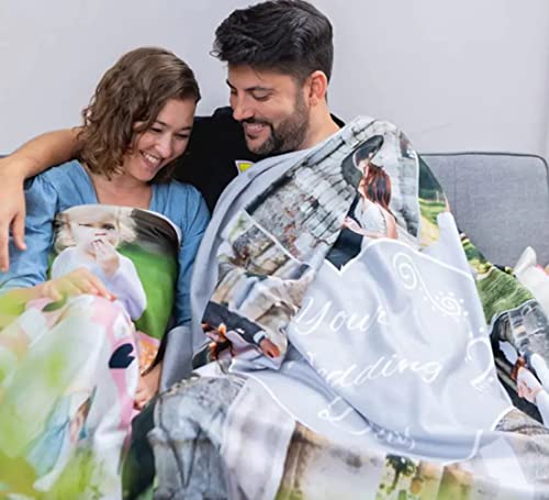 Personalized Gifts for Mom from Daughter Son, Custom Blankets with Photos, Personalized Photo Blankets, Customized Throw Blankets with Pictures, Personalized Gifts for Mothers Day