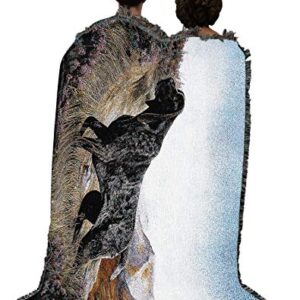 Pure Country Weavers German Shorthaired Pointer Blanket by Robert May - Gift for Dog Lovers - Tapestry Throw Woven from Cotton - Made in The USA (72x54)