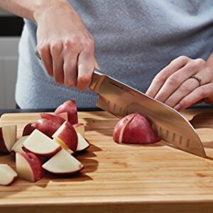 Calphalon Kitchen Knife Set with Self-Sharpening Block, 15-Piece Classic High Carbon Knives