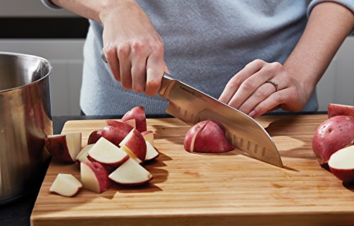 Calphalon Kitchen Knife Set with Self-Sharpening Block, 15-Piece Classic High Carbon Knives