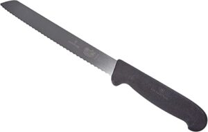 victorinox fibrox 8-inch serrated bread knife with black handle