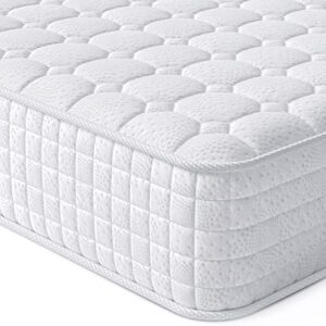 vesgantti 8.6 inch multilayer hybrid twin mattress - multiple sizes & styles available, ergonomic design with memory foam and pocket spring/medium firm feel