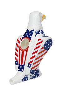 freedom funnel beer bong - american eagle beer funnel - patriotic eagle - made in usa - college party tool - perfect for drinking fast and loving your damn country - 60 oz eagle beer funnel