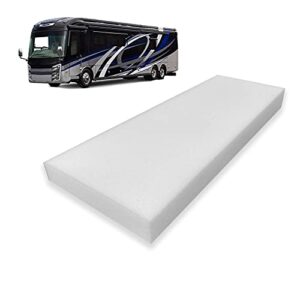 foamma 3" x 28" x 72" high density rv bunk mattress replacement, firm, durable, premium comfort, usa made, no cover