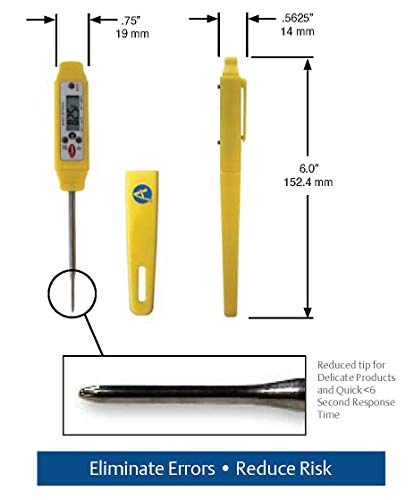 Cooper Atkins DPP400W-0-8 Digital Pocket Test Waterproof Part