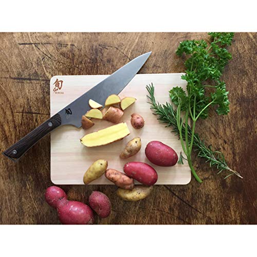 Shun Cutlery Kanso Chef's Knife 8”, Gyuto-Style Kitchen Knife, Ideal for All-Around Food Preparation, Authentic, Handcrafted Japanese Knife, Professional Chef Knife