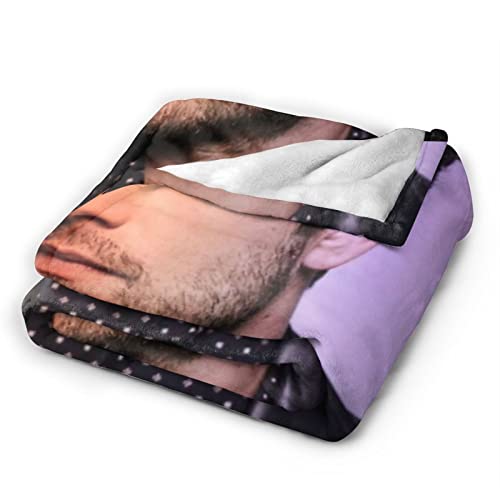 Sebastian Stan Ultra Soft Micro Fleece Blanket All Season Fuzzy Warm Throw Blanket for Sofa Chair Couch Bed