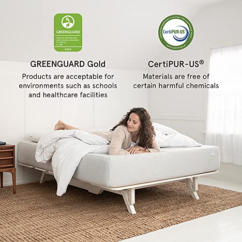 Nod Hybrid by Tuft & Needle Queen Mattress, Soft Memory Foam and Firm Innerspring Bed in a Box with Breathable Support, 100-Night Sleep Trial, 10-Year Limited Warranty