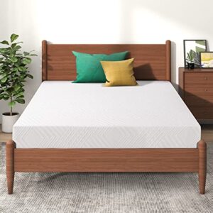 airdown twin size mattress, 6 inch memory foam mattress for kids bed daybed individual bunk, medium firm green tea gel mattress in a box