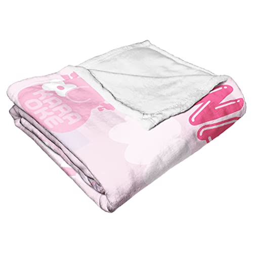 Northwest Sanrio Hello Kitty Silk Touch Throw Blanket, 50" x 60", Kawaii Tokyo