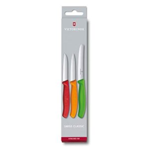 victorinox swiss classic multicolored 3-piece paring knife set