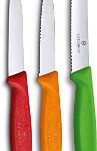 Victorinox Swiss Classic Multicolored 3-Piece Paring Knife Set