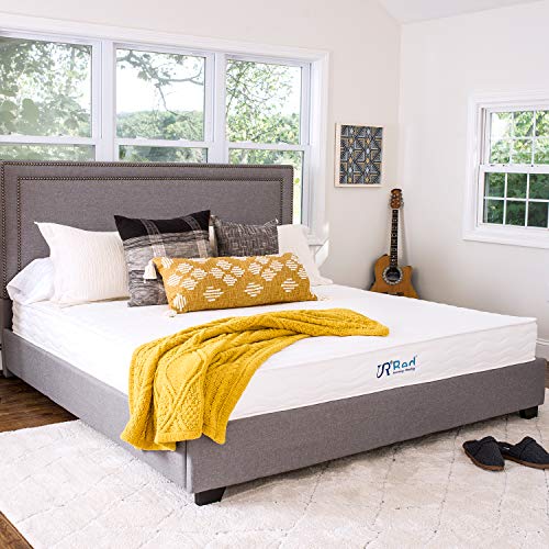 Sunrising Bedding 10 inch Natural Latex Full Hybrid Mattress, Gel Memory Foam Mattress with Pocket Coil, Medium Firm, Sleep Cooling, CertiPUR-US Certified, 120 Night Trial, 20 Years Warranty